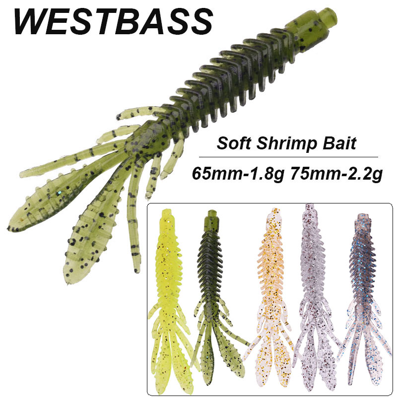Fishing Lure Soft Plastic - 5 шт., мягкие силиконовые рыболовные приманки,