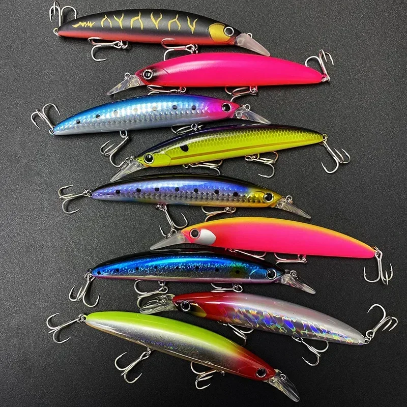 Fishing Lure Spoon - Плавающие рыболовные приманки для гольяна, 110