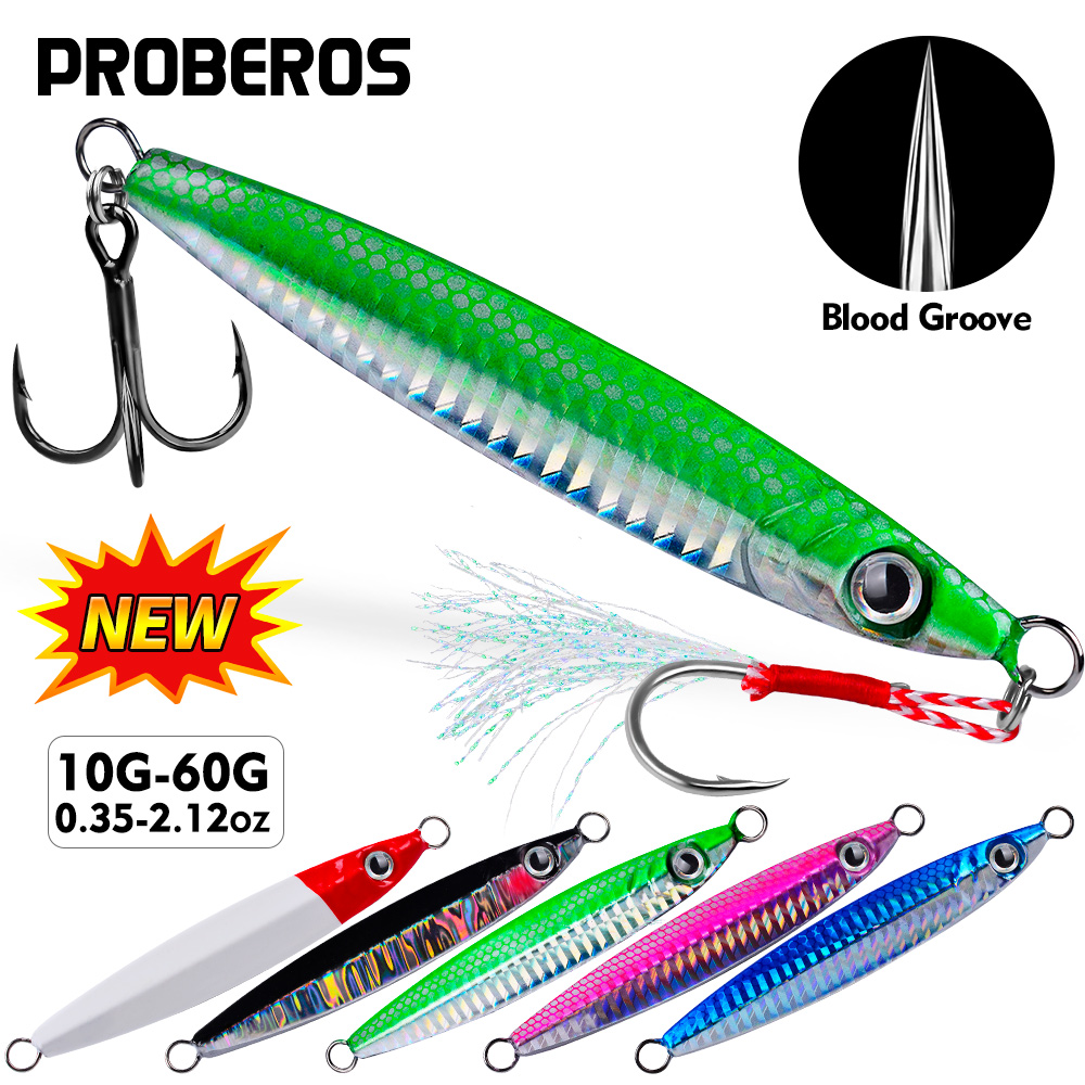 Proberos 1 шт. Металлическая л – обзор и цена Fishing Lure Spoon