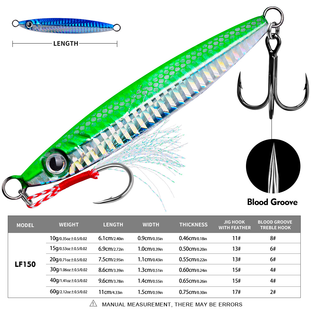 Proberos 1 шт. Металлическая л – обзор и цена Fishing Lure Spoon