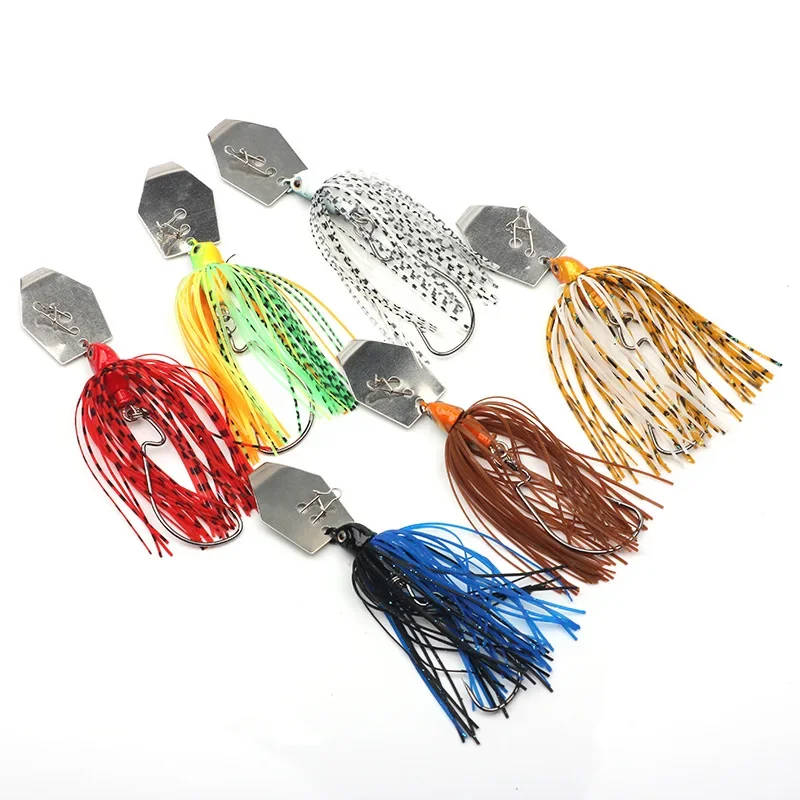 6 шт./компл. набор рыболовных  – обзор и цена Fishing Lure Buzzbait