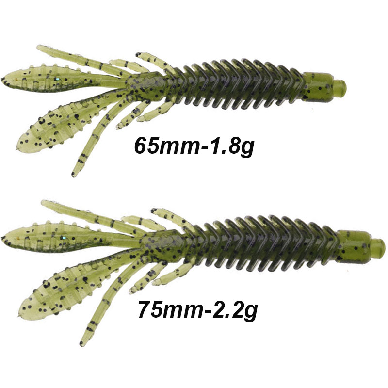 5 шт., мягкие силиконовые рыбо – обзор и цена Fishing Lure Soft Plastic