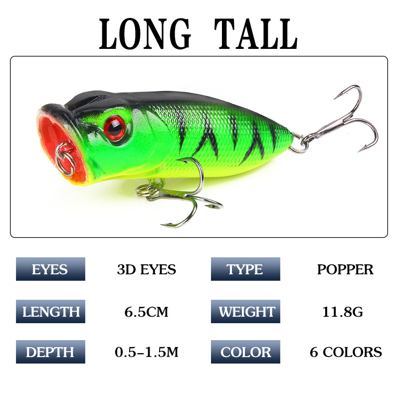 6 шт. 6 цветов (мешок opp)/5 ш – обзор и цена Fishing Lure Soft Plastic